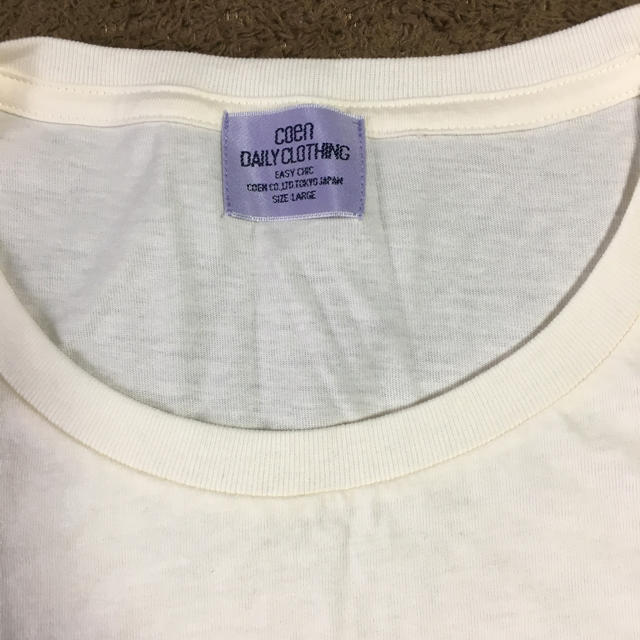coen(コーエン)のコーエン プリントTシャツ☆新品未使用 レディースのトップス(Tシャツ(半袖/袖なし))の商品写真