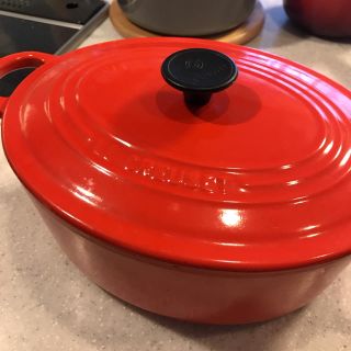 ルクルーゼ(LE CREUSET)のル・クルーゼ ココット・オーバル (鍋/フライパン)