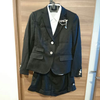 ヒロミチナカノ(HIROMICHI NAKANO)のヒロミチナカノ 卒業式用キュロットスーツ 女児 160サイズ(ドレス/フォーマル)