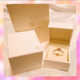 サマンサティアラ(Samantha Tiara)の三代目JSB CM商品❤️ サマンサティアラ アクアジュエルリング(リング(指輪))