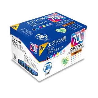 エプソン(EPSON)のJit エプソン IC6CL70L 純正カートリッジ再生品 EPSON(オフィス用品一般)