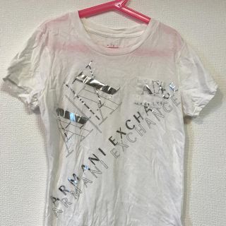 アルマーニエクスチェンジ(ARMANI EXCHANGE)のARMANI EXCHANGE 白Tシャツ(Tシャツ(半袖/袖なし))