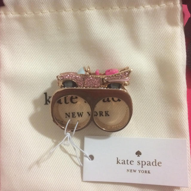 kate spade new york(ケイトスペードニューヨーク)のりか様専用 kate spade  car ting &keychain  レディースのアクセサリー(リング(指輪))の商品写真