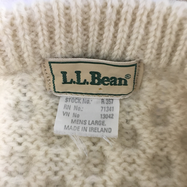 L.L.Bean(エルエルビーン)のllbean  フィッシャーマンズセーター レディースのトップス(ニット/セーター)の商品写真