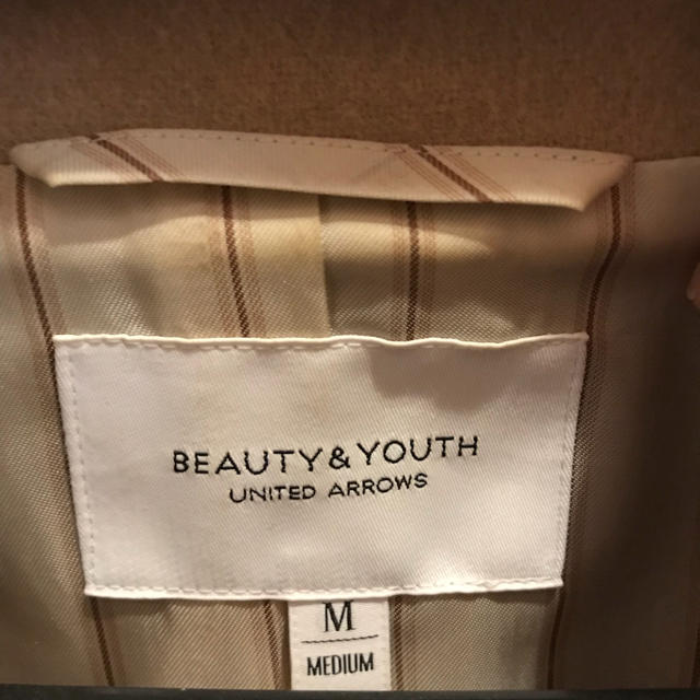 BEAUTY&YOUTH UNITED ARROWS(ビューティアンドユースユナイテッドアローズ)のi♡様専用☆ビューティーアンドユース チェスターコート M レディースのジャケット/アウター(チェスターコート)の商品写真