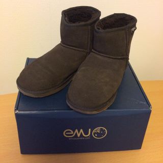 エミュー(EMU)のエミュ EMU ムートンブーツ チョコレート ブラウン(ブーツ)