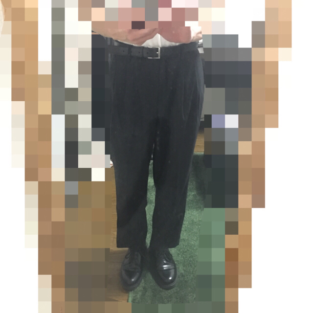 STUDIOUS(ステュディオス)のワイドパンツ STUDIOUS ブラック 02 (M) サイズ メンズのパンツ(スラックス)の商品写真