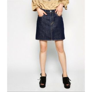 マウジー(moussy)のMOUSSYデニムフィットミニスカート(ミニスカート)