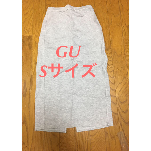 GU(ジーユー)の⭐︎SALE⭐︎GU  スウェット素材　グレー　タイトスカート レディースのスカート(ロングスカート)の商品写真