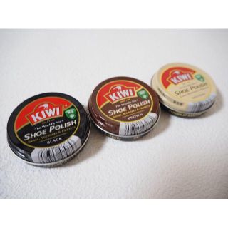 KIWI キウイ 油性靴クリーム ( ブラック / ナチュラル / ブラウン )(その他)