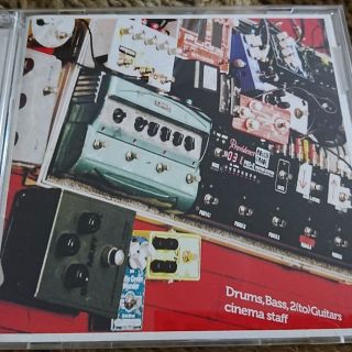 cinema staff『Drums,Bass,2(to)Guitars』DVD(その他)