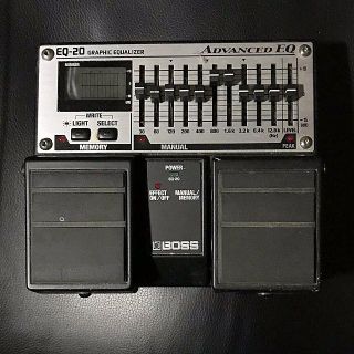 ボス(BOSS)のEQ-20　BOSS　高音質10バンド・グラフィック・イコライザー（送料込み）(エフェクター)