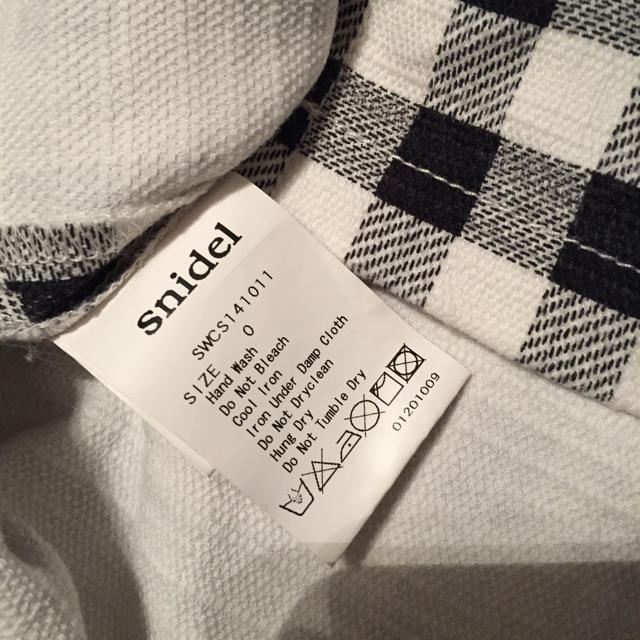 SNIDEL(スナイデル)の❤︎snidelチェックタイトスカート❤︎ レディースのスカート(ひざ丈スカート)の商品写真