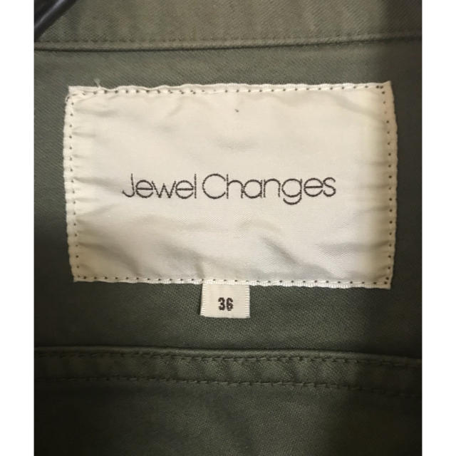 Jewel Changes(ジュエルチェンジズ)のJewel Changes ジュエルチェンジズ ジャケット レディースのジャケット/アウター(ミリタリージャケット)の商品写真