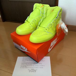 ナイキ(NIKE)のさる様専用 nike gatorade air jordan 1 lemon(スニーカー)