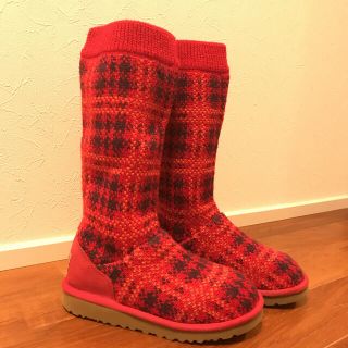 アグ(UGG)のUGG オーストラリア ニットブーツ(ブーツ)