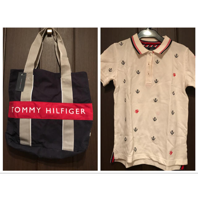 TOMMY HILFIGER(トミーヒルフィガー)の新品タグ付き！トミー2点セット レディースのトップス(Tシャツ(半袖/袖なし))の商品写真