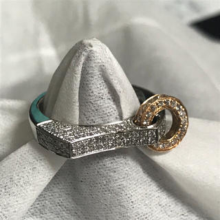 カルティエ(Cartier)のk18  ダイヤモンドリング(リング(指輪))