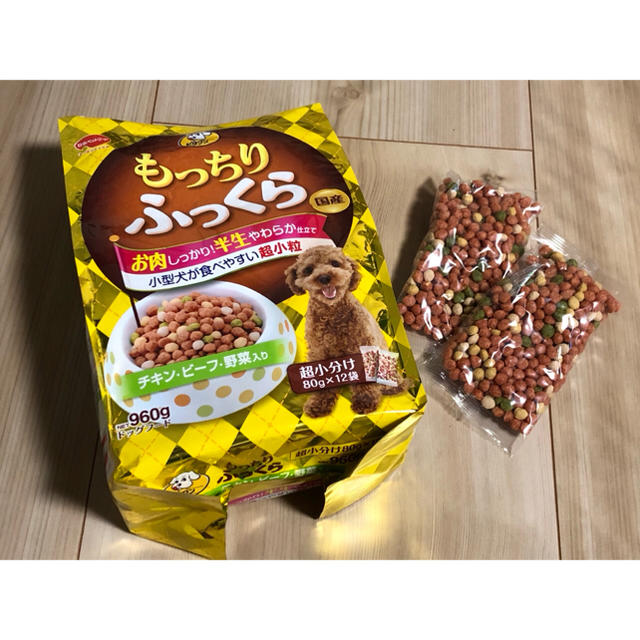 日本ペットフード(ニホンペットフード)のドッグフード もっちりふっくら ビタワン 日本ペットフード 食品/飲料/酒の食品(その他)の商品写真