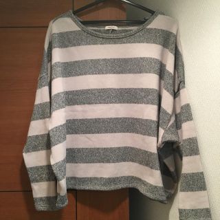 マウジー(moussy)のmoussy ボーダーニット(ニット/セーター)