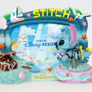 ディズニー(Disney)の【新品未使用】Disneyスティッチフォトスタンド(フォトフレーム)