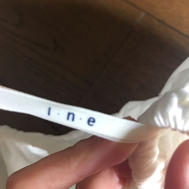 i.n.e(インエ)のコットンスカート レディースのスカート(ひざ丈スカート)の商品写真