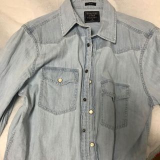 アバクロンビーアンドフィッチ(Abercrombie&Fitch)のアバクロ デニムシャツ(Gジャン/デニムジャケット)