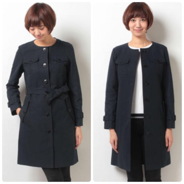 ANAYI(アナイ)の2015年アナイ☆ANAYI☆ノーカラースプリングコート レディースのジャケット/アウター(スプリングコート)の商品写真