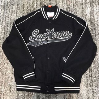 シュプリーム(Supreme)の新品 M supreme playboy wool varsity jacket(スタジャン)