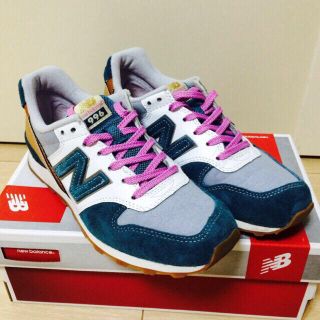 ニューバランス(New Balance)のニューバランス996 ブルー  24cm(スニーカー)