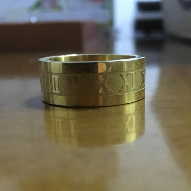 ゴールドリング レディースのアクセサリー(リング(指輪))の商品写真