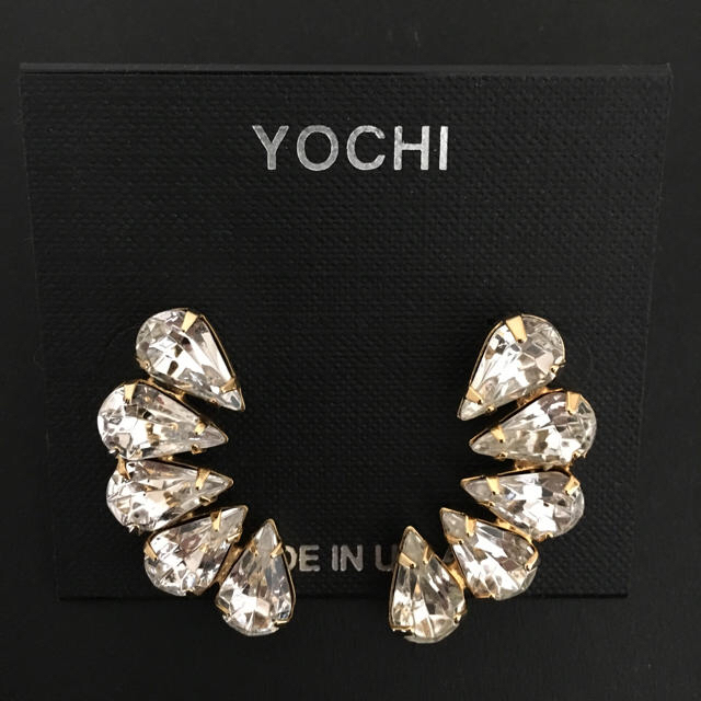 Plage(プラージュ)のako様専用 yochi NEW YORK 涙型ドロップピアス レディースのアクセサリー(ピアス)の商品写真