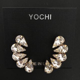 プラージュ(Plage)のako様専用 yochi NEW YORK 涙型ドロップピアス(ピアス)