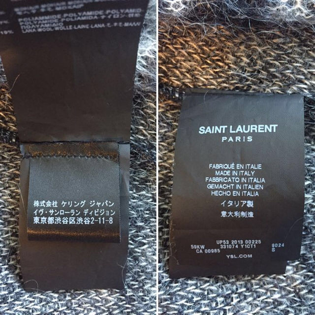 Saint Laurent(サンローラン)のサンローランパリ、SAINT LAURENT PARIS メンズのトップス(ニット/セーター)の商品写真