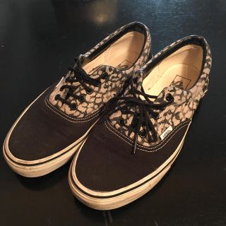 ヴァンズ(VANS)のvans ヒョウ柄 グレー(スニーカー)