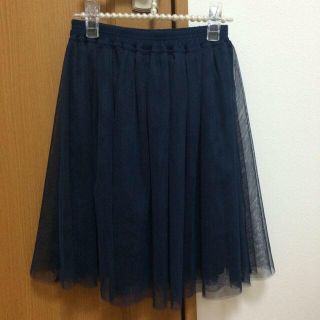 サルース(salus)のUSED品☆サルース チュールスカート☆(ひざ丈スカート)