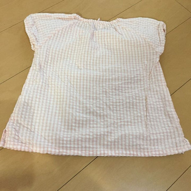 UNIQLO(ユニクロ)の美品 ユニクロ キッズ トップス 120 チュニック キッズ/ベビー/マタニティのキッズ服女の子用(90cm~)(その他)の商品写真