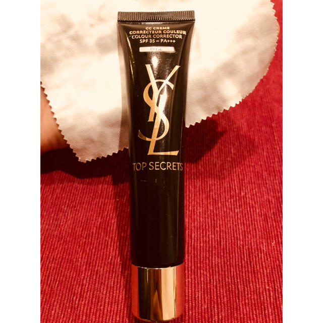 Yves Saint Laurent Beaute(イヴサンローランボーテ)のYSL✨トップ シークレット CCクリーム🌹 ローズ コスメ/美容のベースメイク/化粧品(化粧下地)の商品写真