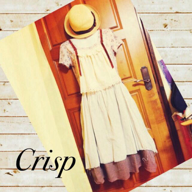 Crisp❤︎Creamリメイクワンピ