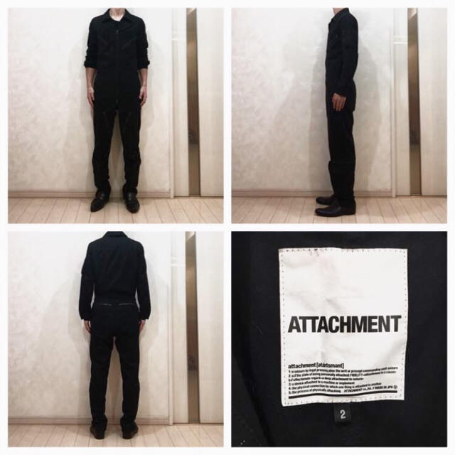 ATTACHIMENT(アタッチメント)の【ATTACHMENT】モードオールインワン メンズのスーツ(セットアップ)の商品写真