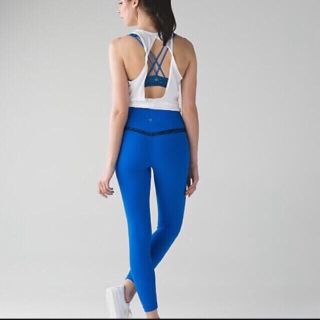 ルルレモン(lululemon)のlululemon pants ブルー ４(ヨガ)