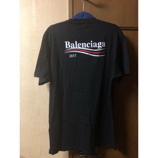 バレンシアガ(Balenciaga)の窪塚様専用 バレンシアガ キャンペーンロゴ Tシャツ ブラック(Tシャツ/カットソー(半袖/袖なし))