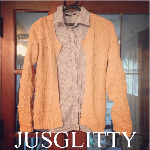 JUSGLITTY(ジャスグリッティー)のJUSGLITTY♡シャツ&カーディガン レディースのトップス(アンサンブル)の商品写真