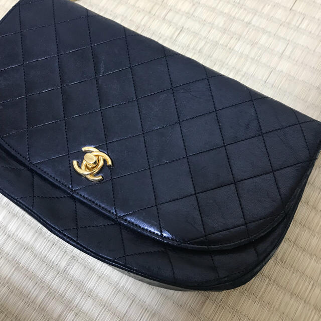 CHANEL 正規品 マトラッセチェーンバッグ 難あり