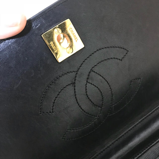 CHANEL 正規品 マトラッセチェーンバッグ 難あり