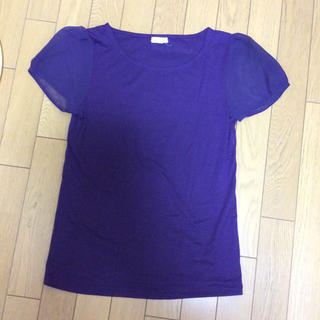 ロペピクニック(Rope' Picnic)の濃い目紫色シャツ(Tシャツ(半袖/袖なし))