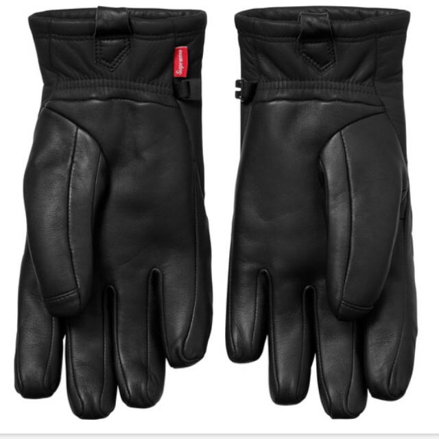 Supreme(シュプリーム)のSサイズ supreme  north face leather gloves メンズのファッション小物(手袋)の商品写真