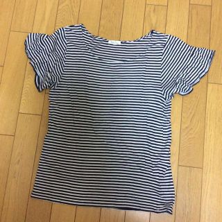 ロペピクニック(Rope' Picnic)の袖フリフリシャツ(Tシャツ(半袖/袖なし))