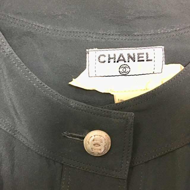 CHANEL シルクジャケット