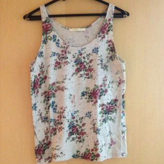GW☆sale!! 花柄タンクトップ(タンクトップ)